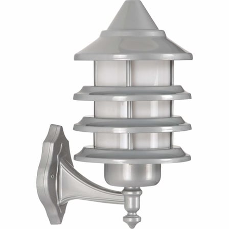AVONNI BAP-68133-BBY Beyaz Elektrostatik Toz Boyalı Dış Mekan Aydınlatma, E27, Aluminyum, Polikarbon Cam, 24cm