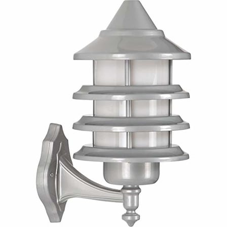 AVONNI BAP-68133-BBY Beyaz Elektrostatik Toz Boyalı Dış Mekan Aydınlatma, E27, Aluminyum, Polikarbon Cam, 24cm