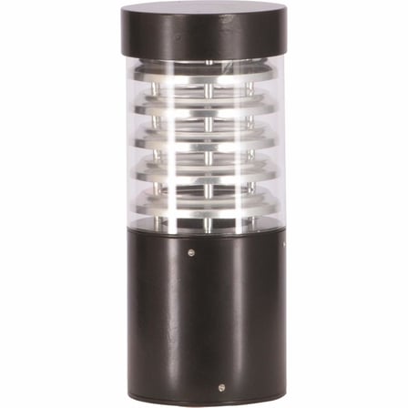 AVONNI BSU-68154-BSY-K Siyah Elektrostatik Toz Boyalı Dış Mekan Aydınlatma, E27, Aluminyum, Polikarbon Cam, 16cm