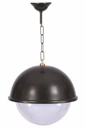AVONNI BFE-68064-BSY-OP Siyah Elektrostatik Toz Boyalı Dış Mekan Aydınlatma, E27, Aluminyum, Polikarbon Cam, 30cm