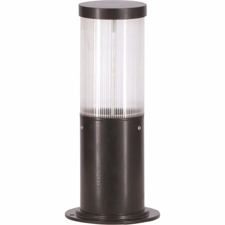 AVONNI BSU-68137-BSY-K Siyah Elektrostatik Toz Boyalı Dış Mekan Aydınlatma, E27, Aluminyum, Polikarbon Cam, 10cm