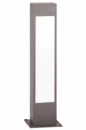 AVONNI BSU-68142-GR-B Gri Elektrostatik Toz Boyalı Dış Mekan Aydınlatma, E27, Aluminyum, Polikarbon/ Cam, 15cm