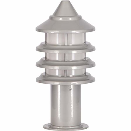 AVONNI BSU-68133-BBY-K Beyaz Elektrostatik Toz Boyalı Dış Mekan Aydınlatma, E27, Aluminyum, Polikarbon Cam, 18cm