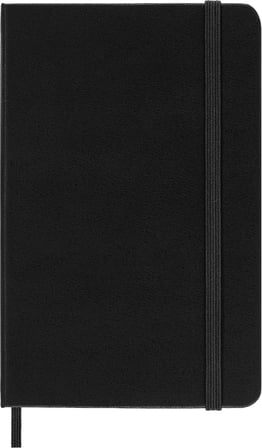 Moleskine yaratıcı not defteri, sulu not defteri, cep, A6, 200 g sulu kağıdı, sert kapak, siyah. Cep/A6