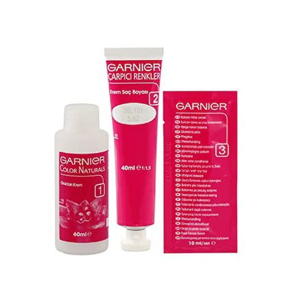 Garnier Çarpıcı Renkler Saç Boyası 5.62 Parlak Lal Kızılı