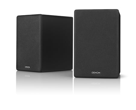 Denon SCN10 TV Ses Sistemi İçin İki Yönlü HiFi Hoparlör, 2 x 65 W, Alıcılar ve Amplifikatörler İle Uyumlu, Siyah SCN10BKEM