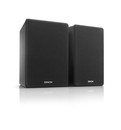 Denon SCN10 TV Ses Sistemi İçin İki Yönlü HiFi Hoparlör, 2 x 65 W, Alıcılar ve Amplifikatörler İle Uyumlu, Siyah SCN10BKEM