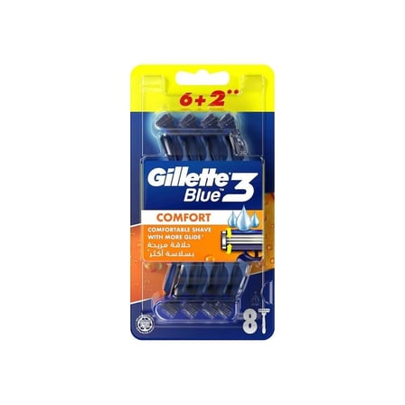 Gillette Blue3 Comfort Kullan At Erkek Tıraş Bıçağı 8 Adet