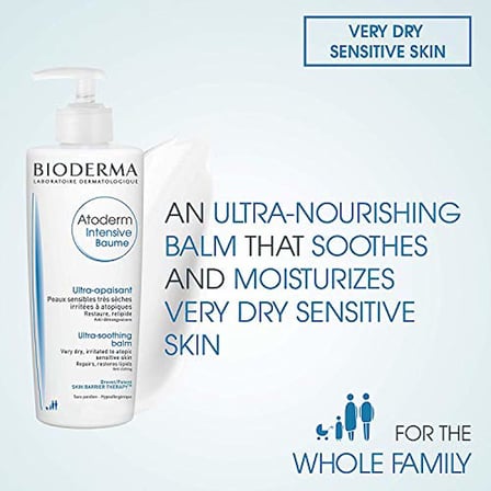 Bioderma Atoderm Intensive Balm Atopi Eğilimli Ciltler için Seyahat Boy Nemlendirici ve Onarıcı Krem