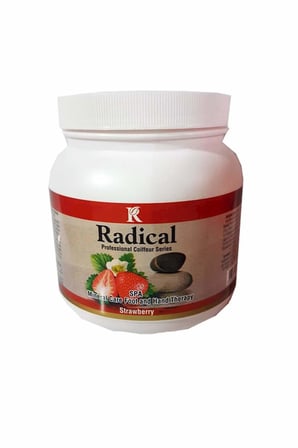 Radical manikür pedikür tozu 1000 gr çilek strawberry