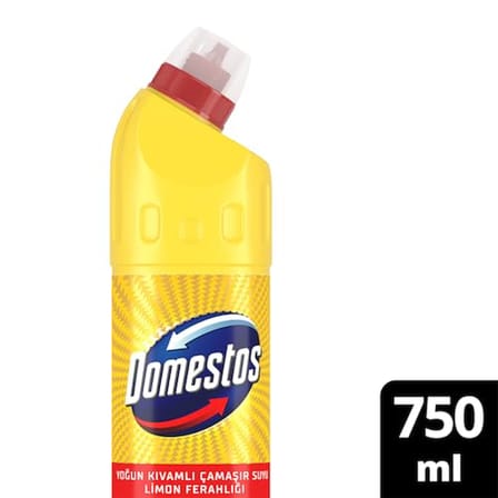 Domestos Limon Ferahlığı Mikrop Öldürücü Çamaşır Suyu 750 mL