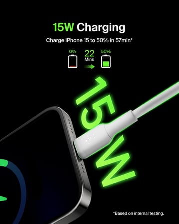 Belkin USB-C Kablosu (Boost Charge USB-C-USB Kablosu, Note10, S10, Pixel 4, iPad Pro, Switch ve daha fazlası için USB C Tipi Kablosu) 1 metre, Beyaz