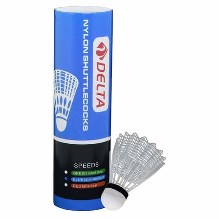 Delta Badminton Topu 6 Li Beyaz medium
