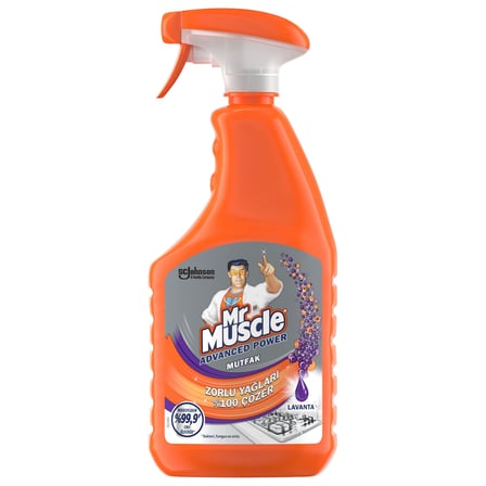 Mr Muscle Advanced Power Virüs Etkili Lavanta Kokulu Mutfak Spreyi 750 mL
