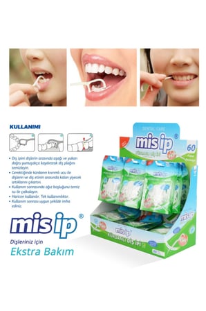Mis İp Kürdanlı Diş İpi 32 Adet