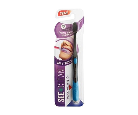 See+ Clean Dental Işıklı Diş Fırçası Mavi