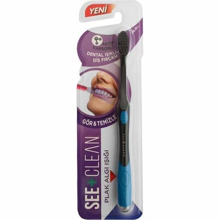 See+ Clean Dental Işıklı Diş Fırçası Mavi