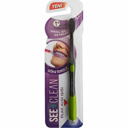 See+ Clean Dental Işıklı Diş Fırçası Mavi