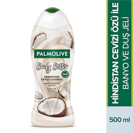 Palmolive Body Butter Hindistan Cevizi Cazibesi Banyo ve Duş Jeli (500 ml)