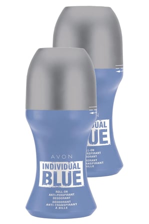 Avon Individual Blue Erkek Rollon 50 Ml. İkili Set