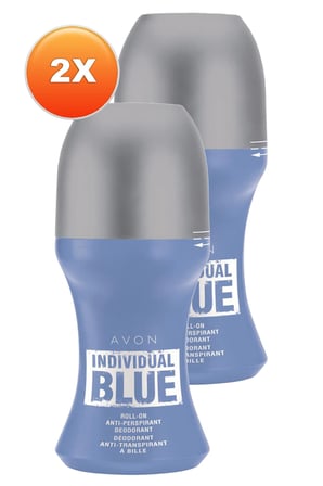 Avon Individual Blue Erkek Rollon 50 Ml. İkili Set