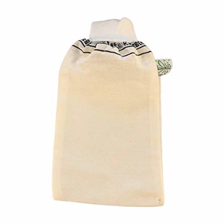 162-L LASTİKLİ STANDART KELEBEK HAMAM VE BANYO KESESİ (BEYAZ)