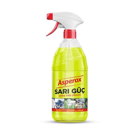 Asperox Sarı Güç Yağ Çözücü Sprey 1000 ml