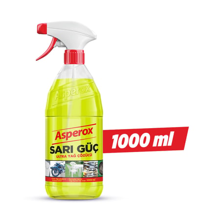 Asperox Sarı Güç Yağ Çözücü Sprey 1000 ml