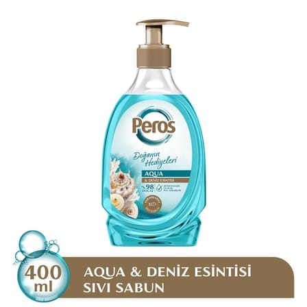 Peros Doğanın Hediyeleri Aqua & Deniz Esintisi Sabun 400 G