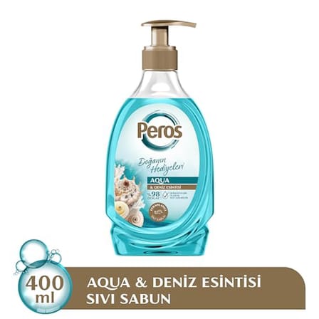 Peros Doğanın Hediyeleri Aqua & Deniz Esintisi Sabun 400 G