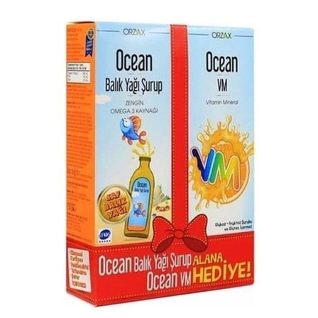 Ocean Balık Yağı + Ocean Vitamin