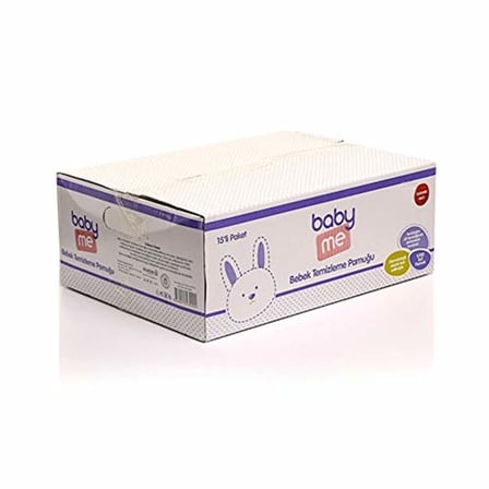 baby me Bebek Temizleme Pamuğu 15x60 adet