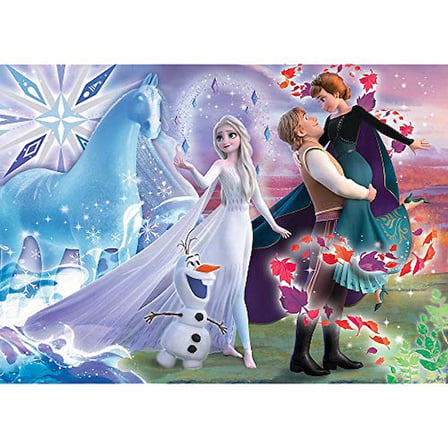 Trefl, Bulmaca, Kız Kardeşlerin Sihirli Dünyası, Disney Karlar Ülkesi 2, 200 parça, 7 yaşından büyük