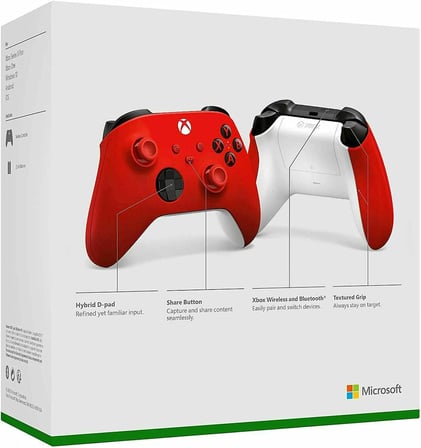 Xbox Wireless Controller Kırmızı, 9. ( Türkiye Garantili)