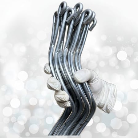 AKTEPE GROUP 20 Adet 150 Cm Metal Spiral Bitki Destek Çubuğu Hobi Bahçesi Bitki Bağlama Teli Sebze D
