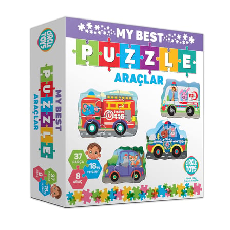 Circle Toys My Best Puzzle Hayvanlar (Araçlar)