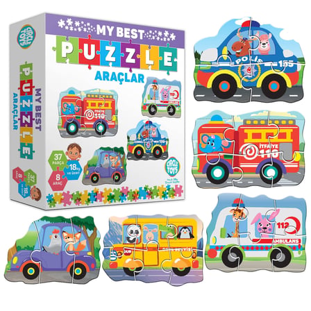 Circle Toys My Best Puzzle Hayvanlar (Araçlar)