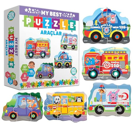 Circle Toys My Best Puzzle Hayvanlar (Araçlar)