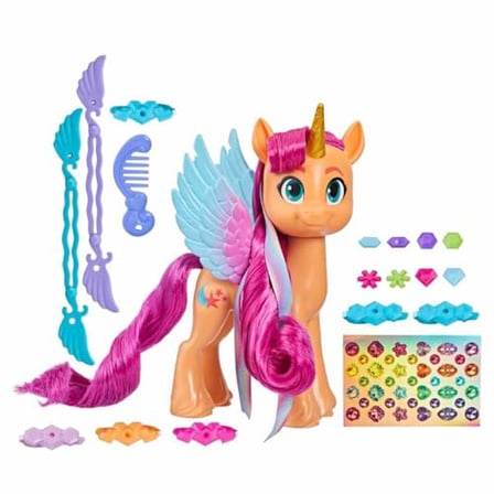 My Little Pony Kurdele Saç Tasarımlı Sunny Oyuncak Figür