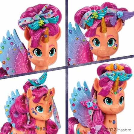 My Little Pony Kurdele Saç Tasarımlı Sunny Oyuncak Figür