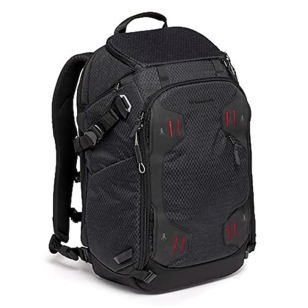 Manfrotto Pro Light Multiloader M, refleks ve aynasız kameralar için sırt çantası, 4 erişim noktası, çoklu tripod eki, 3 kullanım modu, değiştirilebilir bölücüler, siyah