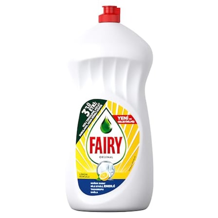 Fairy Orijinal Sıvı Bulaşık Deterjanı 1500 ml Limon Kokulu