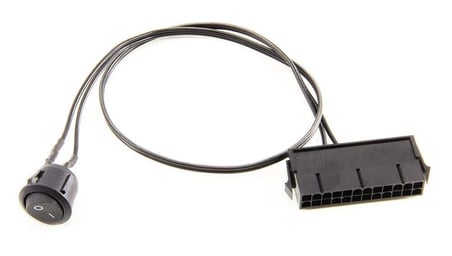 YKA EPS/ATX 24 Pinli Güç Kaynağı Jumper Açma/Kapama Anahtarı - Siyah
