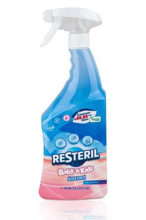 Resteril Antibakteriyel Durulama Gerektirmez Bebek Çocuk Oyuncak Kreş Yüzey Temizleyici Hijyen Sprey