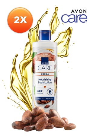 Avon Care Kakao Yağı İçeren Vücut Losyonu 400 Ml. İkili Set