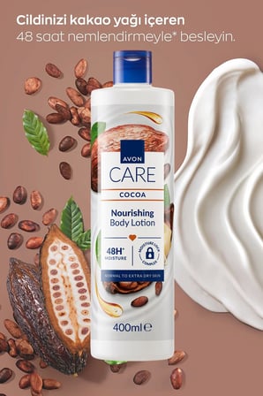 Avon Care Kakao Yağı İçeren Vücut Losyonu 400 Ml. İkili Set