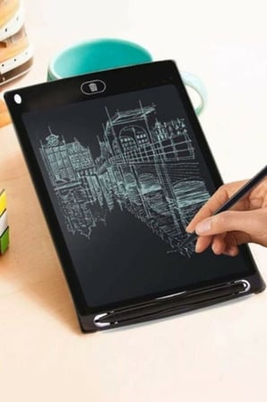Lcd 8.5 İnç Siyah Çizim Yazı Tableti Kalemli