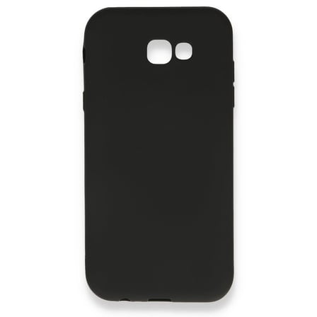Nevarium Dtech A7 2017 / A720 Uyumlu Kılıf Yumuşak Dokulu Silikon Siyah