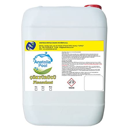 Anatolia Pool Çöktürücü 10 Lt (Flocculant/Çökeltici/Topaklayıcı)