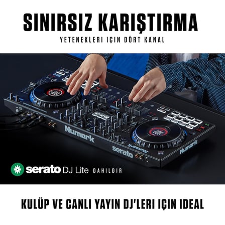 Numark NS4FX - 4 kanallı DJ Kontrolörü